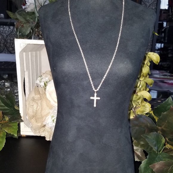 Helzberg Diamonds Jewelry - 1/4 CT Diamond Cross